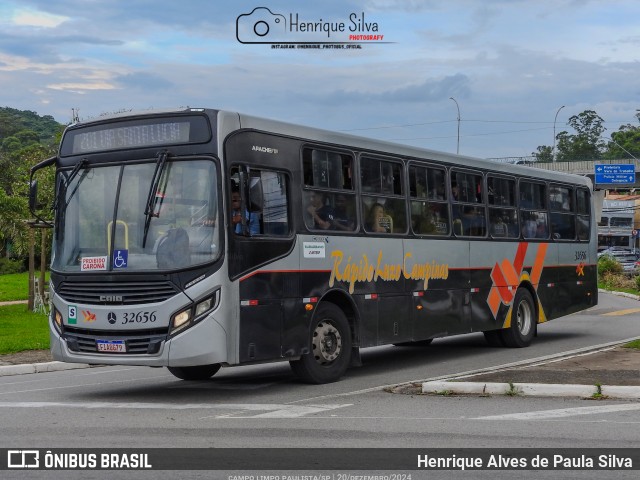 Rápido Campinas 32656 na cidade de Campo Limpo Paulista, São Paulo, Brasil, por Henrique Alves de Paula Silva. Número da foto: #12664861.