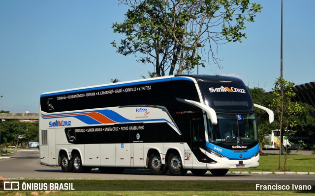VUSC - Viação União Santa Cruz 5400 na cidade de Florianópolis, Santa Catarina, Brasil, por Francisco Ivano. Número da foto: #12664377.