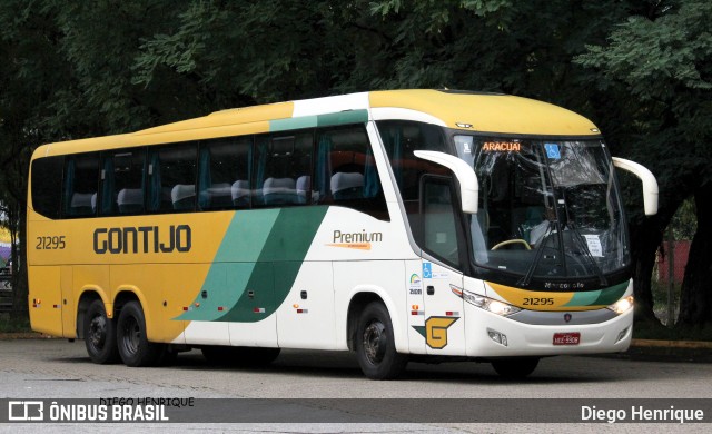 Empresa Gontijo de Transportes 21295 na cidade de São Paulo, São Paulo, Brasil, por Diego Henrique. Número da foto: #12664748.