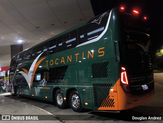 Tocantins Transportes e Turismo 5023 na cidade de Palmas, Tocantins, Brasil, por Douglas Andrez. Número da foto: #12664273.