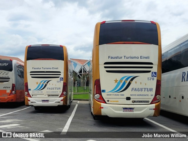 Faustur Turismo 570 na cidade de Aparecida, São Paulo, Brasil, por João Marcos William. Número da foto: #12662865.