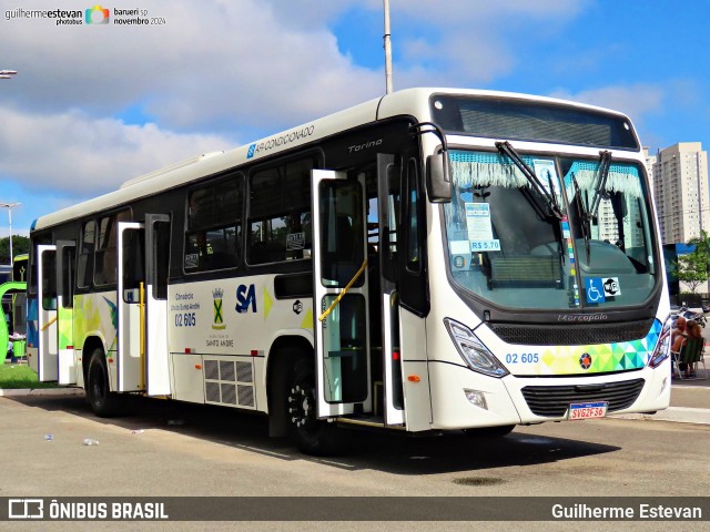 Viação Vaz 02 605 na cidade de Barueri, São Paulo, Brasil, por Guilherme Estevan. Número da foto: #12663709.