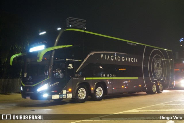 Viação Garcia 98041 na cidade de Curitiba, Paraná, Brasil, por Diogo Viec. Número da foto: #12662809.