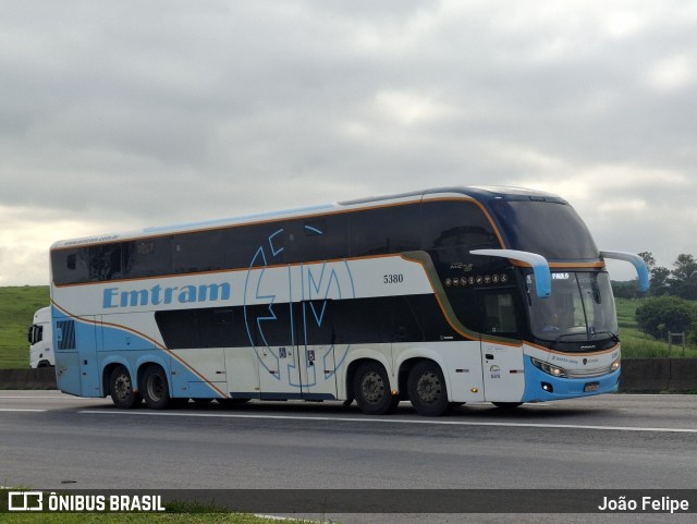 Emtram 5380 na cidade de Lorena, São Paulo, Brasil, por João Felipe. Número da foto: #12663173.