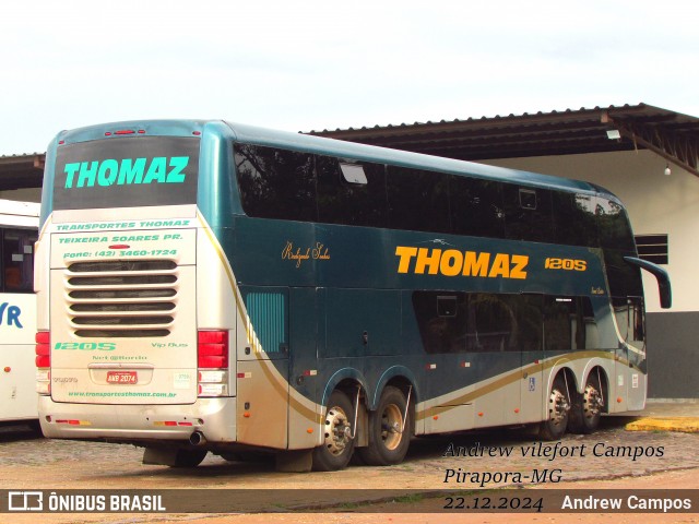 Transportes Thomaz 1205 na cidade de Pirapora, Minas Gerais, Brasil, por Andrew Campos. Número da foto: #12664549.