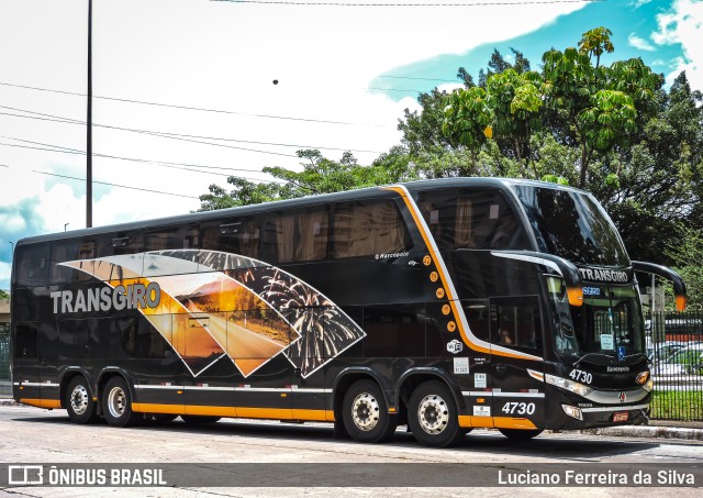 Transgiro Turismo 4730 na cidade de São Paulo, São Paulo, Brasil, por Luciano Ferreira da Silva. Número da foto: #12662570.