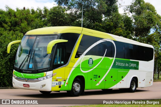 Expresso Princesa dos Campos 6453 na cidade de Curitiba, Paraná, Brasil, por Paulo Henrique Pereira Borges. Número da foto: #12664399.