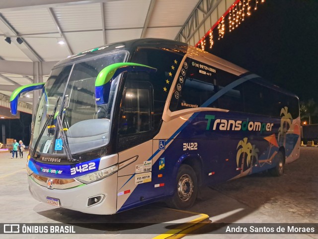 Transdomper 3422 na cidade de Registro, São Paulo, Brasil, por Andre Santos de Moraes. Número da foto: #12662679.