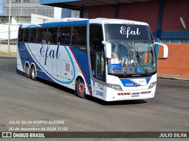 Efal - Expresso Faxinalense Ltda. 2000 na cidade de Porto Alegre, Rio Grande do Sul, Brasil, por JULIO SILVA. Número da foto: #12662405.