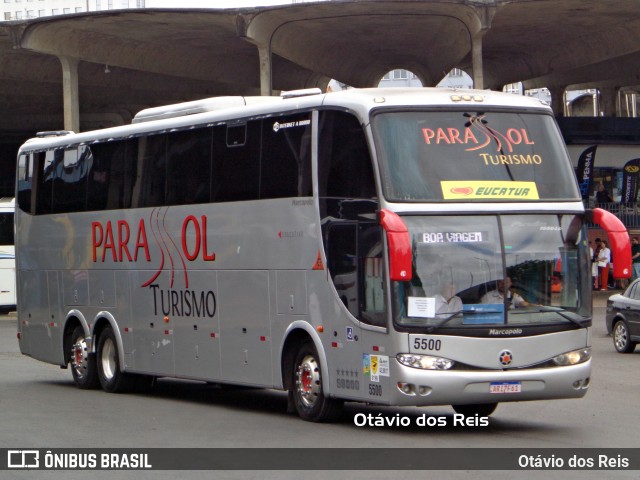 Parasol Turismo 5500 na cidade de Porto Alegre, Rio Grande do Sul, Brasil, por Otávio dos Reis . Número da foto: #12663143.