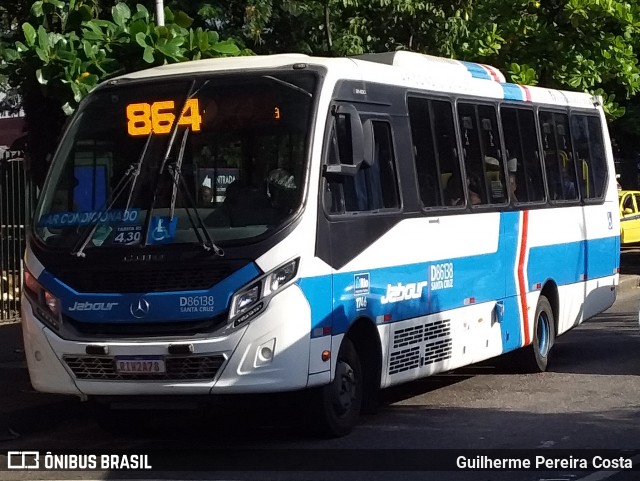 Auto Viação Jabour D86138 na cidade de Rio de Janeiro, Rio de Janeiro, Brasil, por Guilherme Pereira Costa. Número da foto: #12664687.