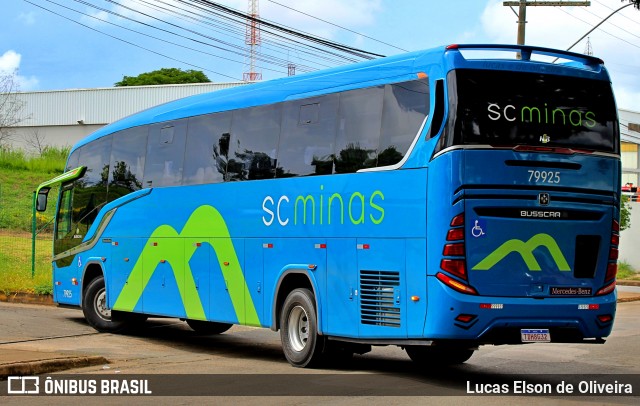 SC Minas Transportes 79925 na cidade de Alfenas, Minas Gerais, Brasil, por Lucas Elson de Oliveira. Número da foto: #12668020.