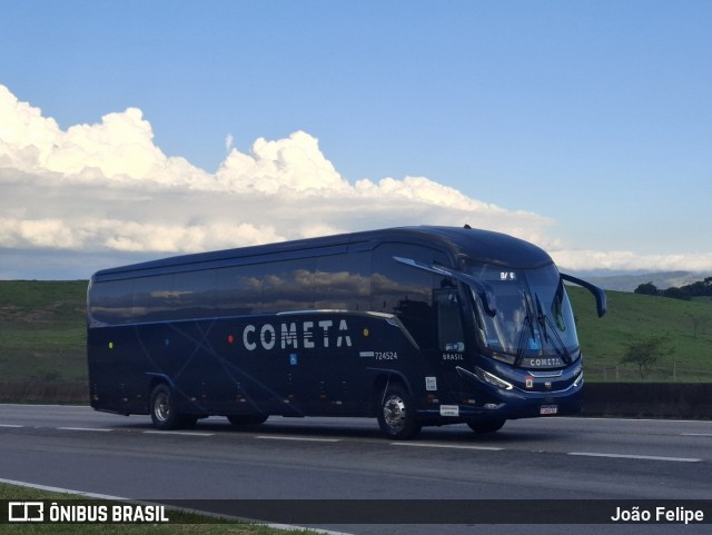 Viação Cometa 724524 na cidade de Lorena, São Paulo, Brasil, por João Felipe. Número da foto: #12665839.