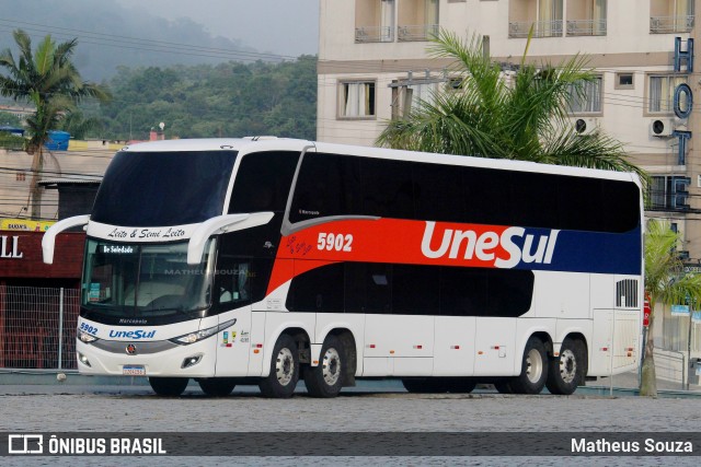 Unesul de Transportes 5902 na cidade de Balneário Camboriú, Santa Catarina, Brasil, por Matheus Souza. Número da foto: #12668014.