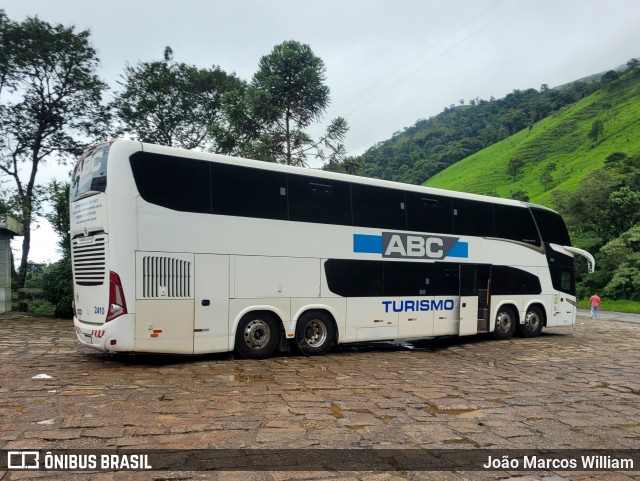 ABC Turismo 2410 na cidade de Passa Quatro, Minas Gerais, Brasil, por João Marcos William. Número da foto: #12666077.