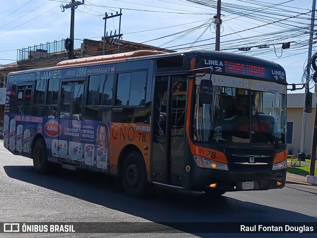 Magno - Línea 12 78 na cidade de San Lorenzo, Central, Paraguai, por Raul Fontan Douglas. Número da foto: #12665614.