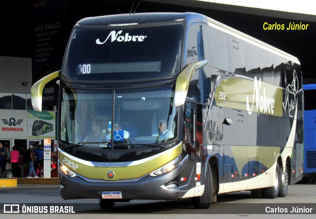Nobre Turismo 2302 na cidade de Goiânia, Goiás, Brasil, por Carlos Júnior. Número da foto: #12666893.