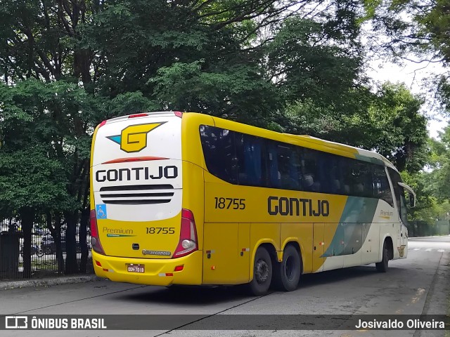 Empresa Gontijo de Transportes 18755 na cidade de São Paulo, São Paulo, Brasil, por Josivaldo Oliveira. Número da foto: #12665624.