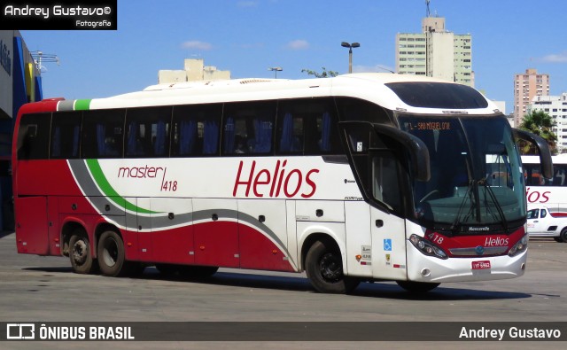 Helios Coletivos e Cargas 418 na cidade de Goiânia, Goiás, Brasil, por Andrey Gustavo. Número da foto: #12667465.