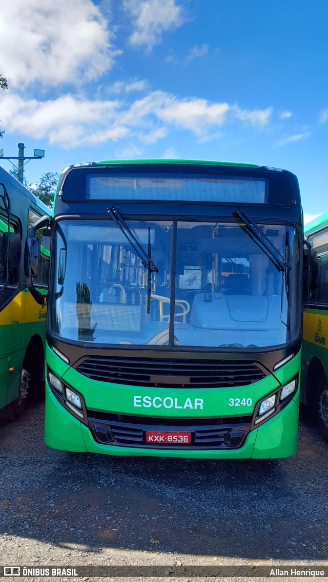 Transportes Capellini 3240 na cidade de Paulínia, São Paulo, Brasil, por Allan Henrique. Número da foto: #12665273.
