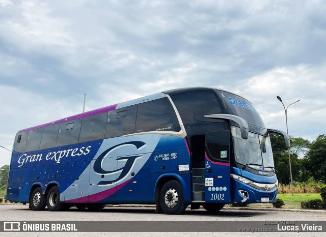 Gran Express 1002 na cidade de Jangada, Mato Grosso, Brasil, por Lucas Vieira. Número da foto: #12666206.