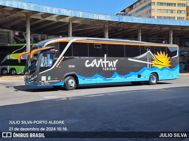 Cantur Turismo 5040 na cidade de Porto Alegre, Rio Grande do Sul, Brasil, por JULIO SILVA. Número da foto: #12667427.