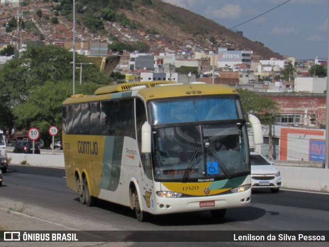Empresa Gontijo de Transportes 17120 na cidade de Caruaru, Pernambuco, Brasil, por Lenilson da Silva Pessoa. Número da foto: #12667029.