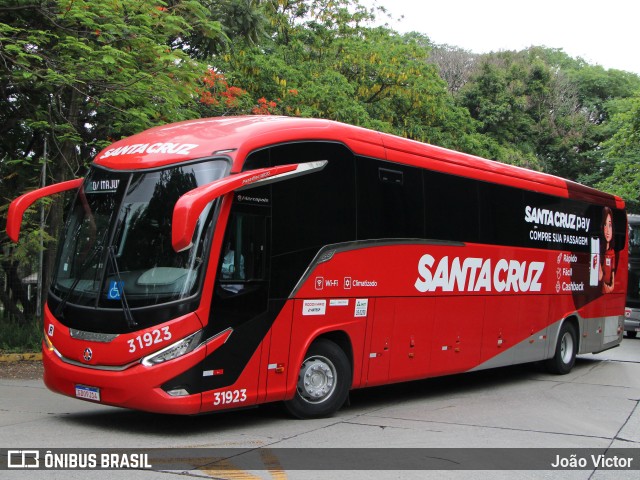 Viação Santa Cruz 31923 na cidade de São Paulo, São Paulo, Brasil, por João Victor. Número da foto: #12667881.