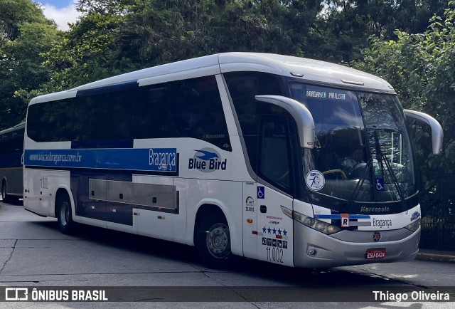 Auto Viação Bragança 11002 na cidade de São Paulo, São Paulo, Brasil, por Thiago Oliveira. Número da foto: #12667930.