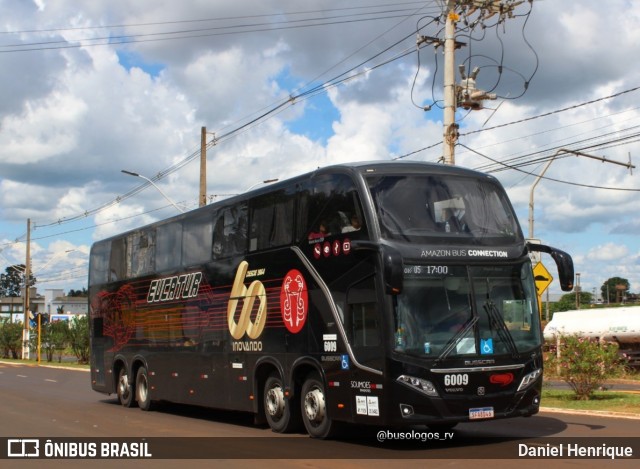 Eucatur - Empresa União Cascavel de Transportes e Turismo 6009 na cidade de Rio Verde, Goiás, Brasil, por Daniel Henrique. Número da foto: #12665786.