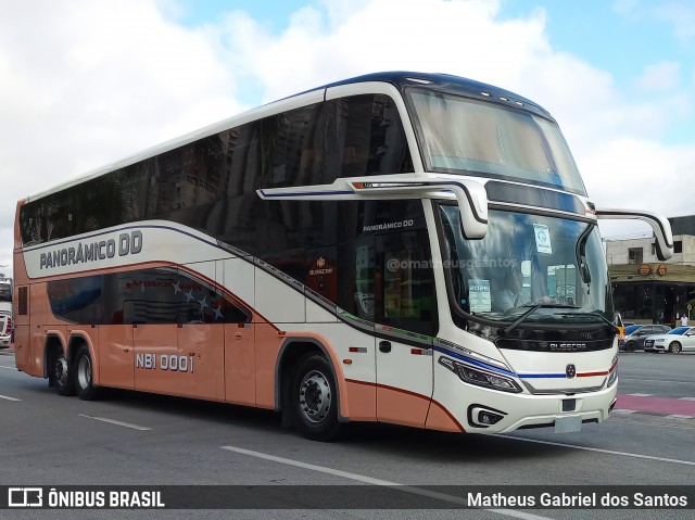 Busscar Ônibus PANORÂMICO DD NB1 0001 na cidade de Barueri, São Paulo, Brasil, por Matheus Gabriel dos Santos. Número da foto: #12667555.