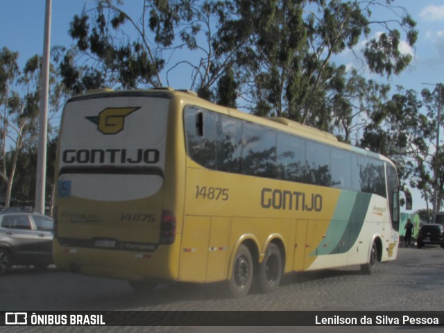 Empresa Gontijo de Transportes 14875 na cidade de Caruaru, Pernambuco, Brasil, por Lenilson da Silva Pessoa. Número da foto: #12667012.
