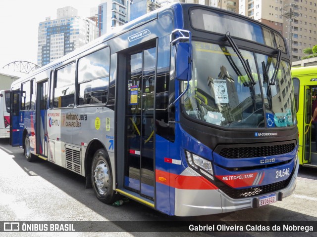 Empresa de Transportes e Turismo Carapicuiba 24.546 na cidade de Barueri, São Paulo, Brasil, por Gabriel Oliveira Caldas da Nobrega. Número da foto: #12665265.
