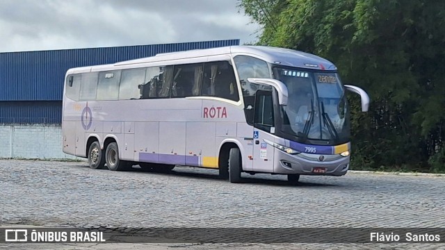 Rota Transportes Rodoviários 7995 na cidade de Cruz das Almas, Bahia, Brasil, por Flávio  Santos. Número da foto: #12665417.