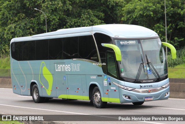 Lannes Tour RJ 834.001 na cidade de Piraí, Rio de Janeiro, Brasil, por Paulo Henrique Pereira Borges. Número da foto: #12667605.