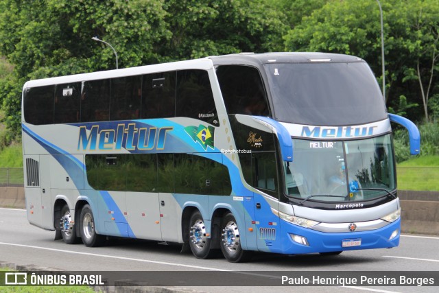 Meltur - Meleiro Turismo 6000 na cidade de Piraí, Rio de Janeiro, Brasil, por Paulo Henrique Pereira Borges. Número da foto: #12667620.