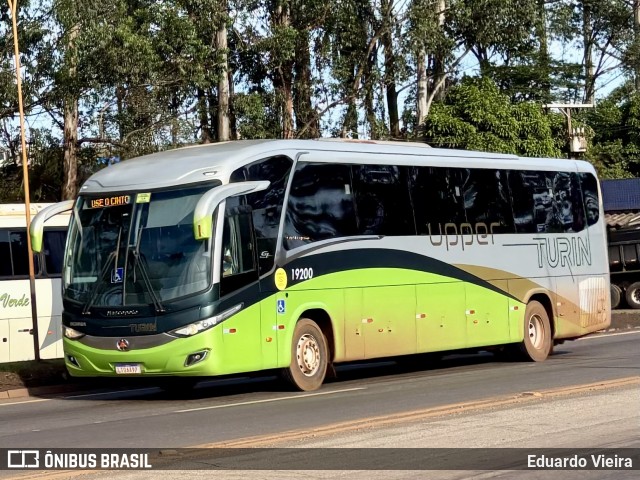 Turin Transportes 19200 na cidade de Congonhas, Minas Gerais, Brasil, por Eduardo Vieira. Número da foto: #12664914.