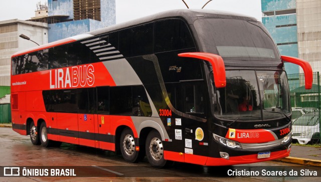 Lirabus 33004 na cidade de São Paulo, São Paulo, Brasil, por Cristiano Soares da Silva. Número da foto: #12667853.
