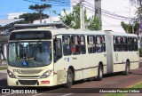 Expresso Azul 17424 na cidade de São José dos Pinhais, Paraná, Brasil, por Alessandro Fracaro Chibior. Número da foto: #:id.