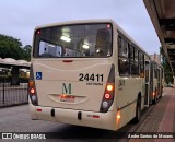 Viação Antonina 24411 na cidade de Curitiba, Paraná, Brasil, por Andre Santos de Moraes. Número da foto: #12665932.