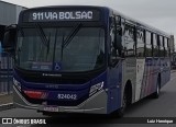 BR Mobilidade Baixada Santista 824042 na cidade de Praia Grande, São Paulo, Brasil, por Luiz Henrique. Número da foto: #:id.