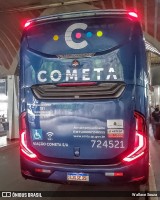Viação Cometa 724521 na cidade de Barra Mansa, Rio de Janeiro, Brasil, por Wallace Souza. Número da foto: #:id.