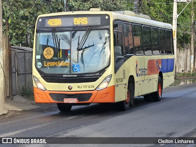 Coesa Transportes RJ 117.039 na cidade de São Gonçalo, Rio de Janeiro, Brasil, por Cleiton Linhares. Número da foto: #12668823.