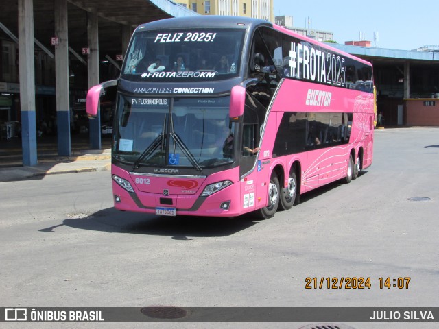 Eucatur - Empresa União Cascavel de Transportes e Turismo 6012 na cidade de Porto Alegre, Rio Grande do Sul, Brasil, por JULIO SILVA. Número da foto: #12668186.