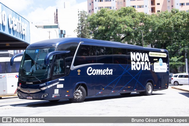 Viação Cometa 719571 na cidade de Sorocaba, São Paulo, Brasil, por Bruno César Castro Lopes. Número da foto: #12671123.