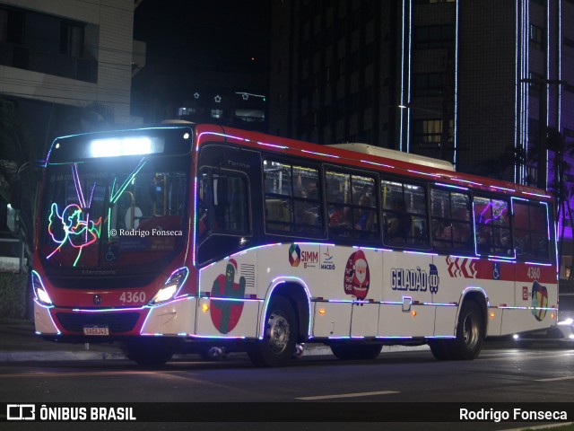 Real Alagoas de Viação 4360 na cidade de Maceió, Alagoas, Brasil, por Rodrigo Fonseca. Número da foto: #12670377.