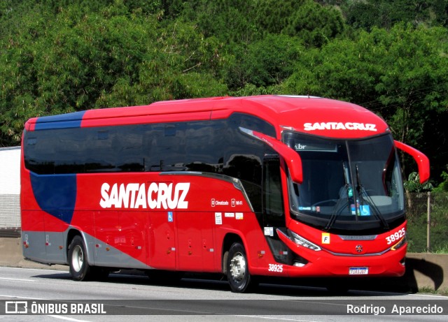 Viação Santa Cruz 38925 na cidade de Aparecida, São Paulo, Brasil, por Rodrigo  Aparecido. Número da foto: #12670514.