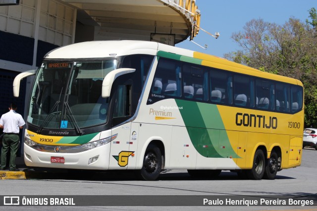 Empresa Gontijo de Transportes 19100 na cidade de Aparecida, São Paulo, Brasil, por Paulo Henrique Pereira Borges. Número da foto: #12669273.