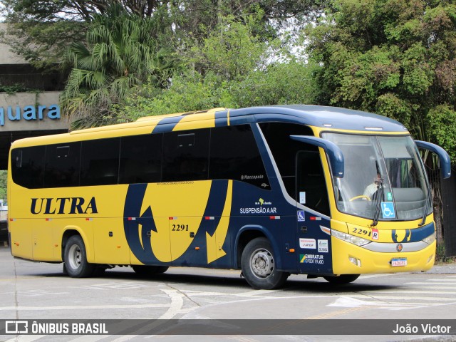 Viação Ultra 2291 na cidade de São Paulo, São Paulo, Brasil, por João Victor. Número da foto: #12670224.