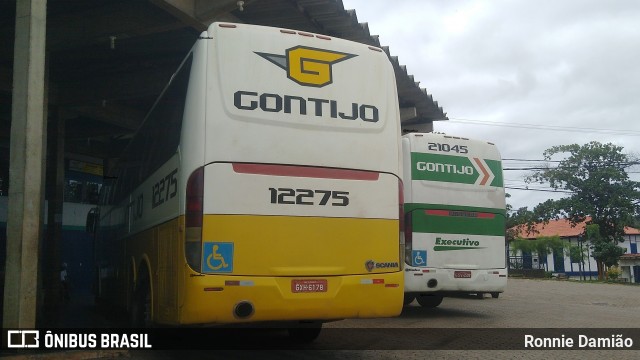 Empresa Gontijo de Transportes 12275 na cidade de Minas Novas, Minas Gerais, Brasil, por Ronnie Damião. Número da foto: #12669709.